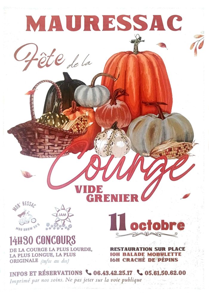 Fête de la courge & Vide-grenier I Mauressac