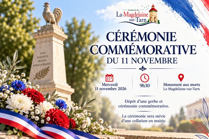Cérémonie commémorative du 11 novembre