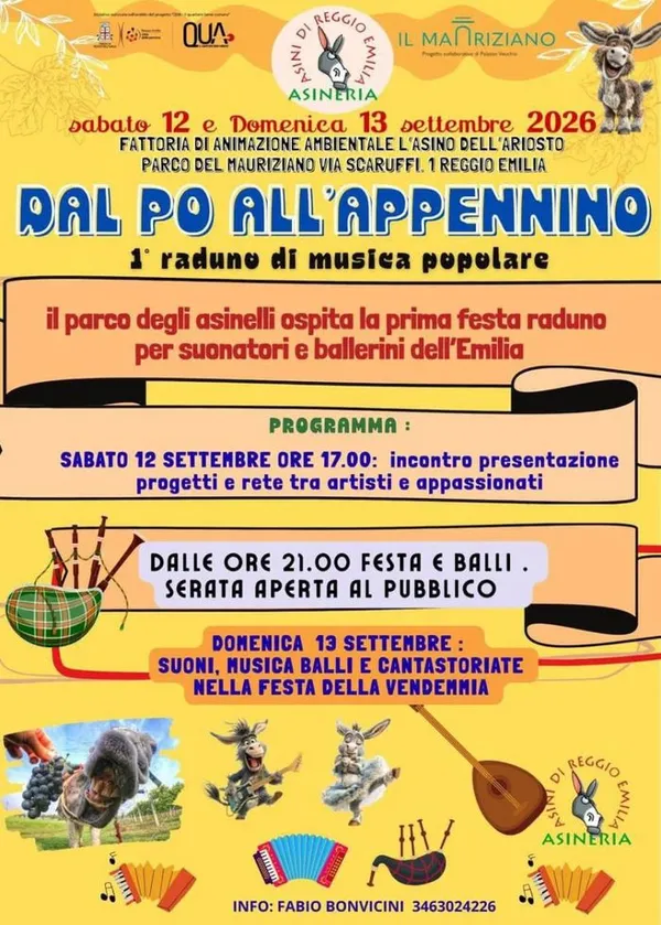 Dal Po all'Appennino Festa e balli