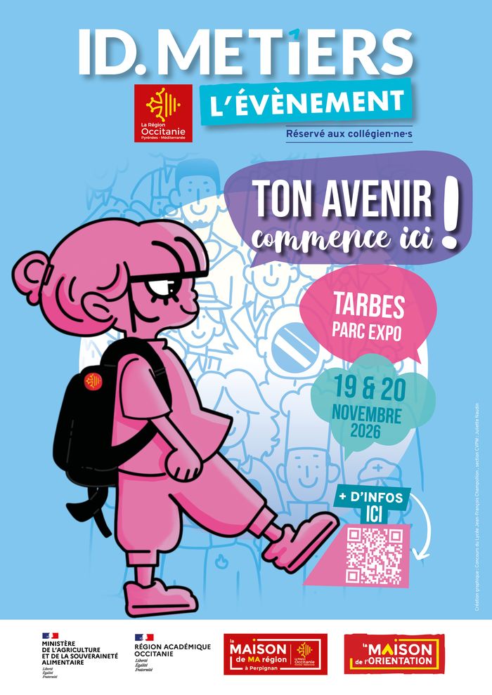 ID.Métiers L'évènement à Tarbes les 19 et 20 novembre 2026