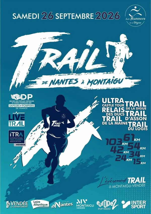 Trail de Nantes à Montaigu