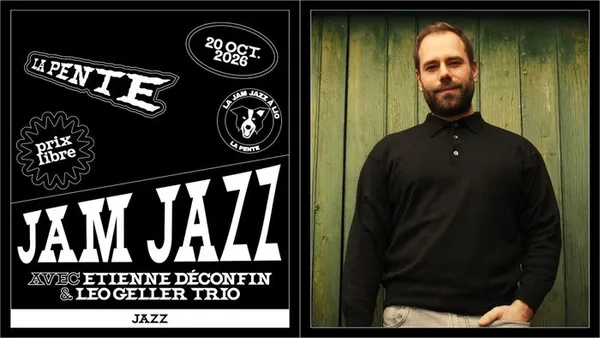 JAM JAZZ À LIO #22 avec Etienne Déconfin & Léo Geller Trio