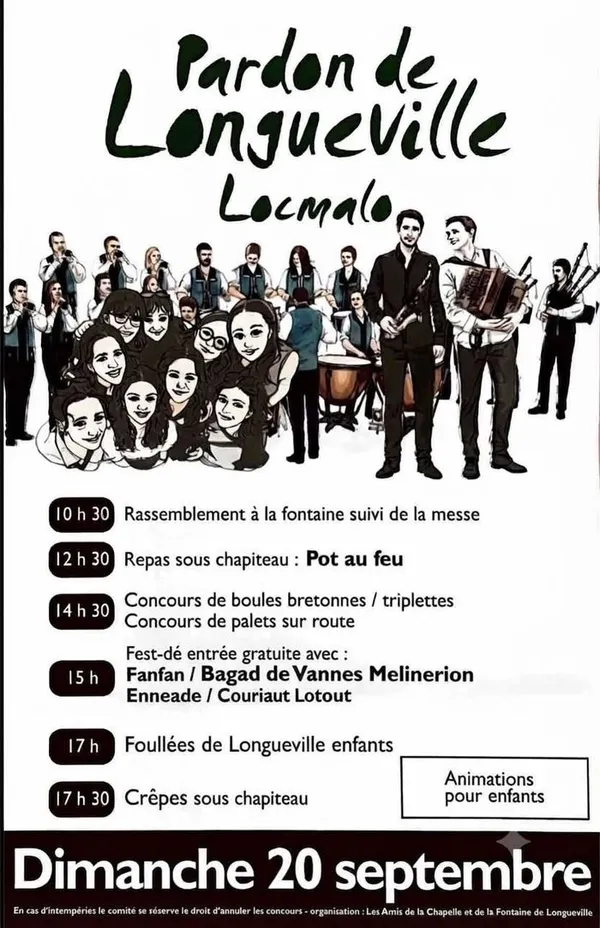 Pardon de Longueville à Locmalo