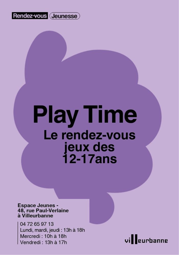 Play Time, la soirée jeux des 12-17 ans : Soirée Blind-test