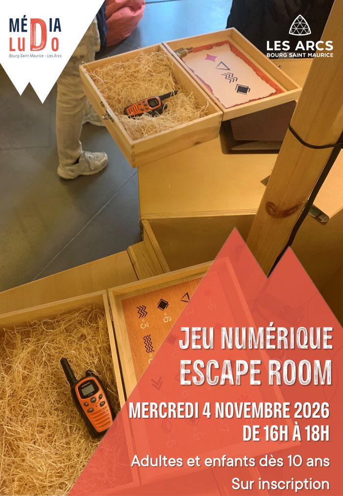Jeu numérique ESCAPE Room