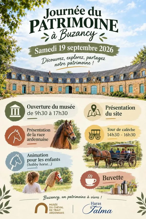 Ouverture du musée du cheval de trait ardennais