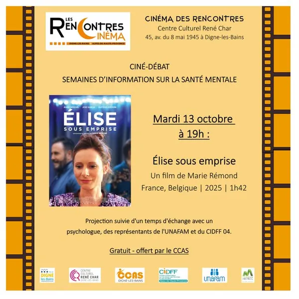 Ciné-débat "Elise sous emprise"