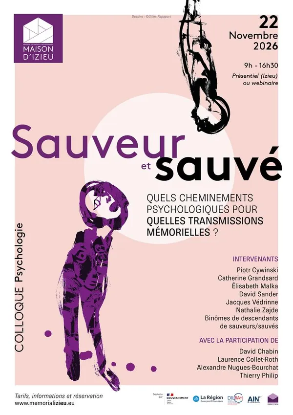 Sauveur et sauvé
Quels cheminements psychologiques
pour quelles transmissions mémorielles ?