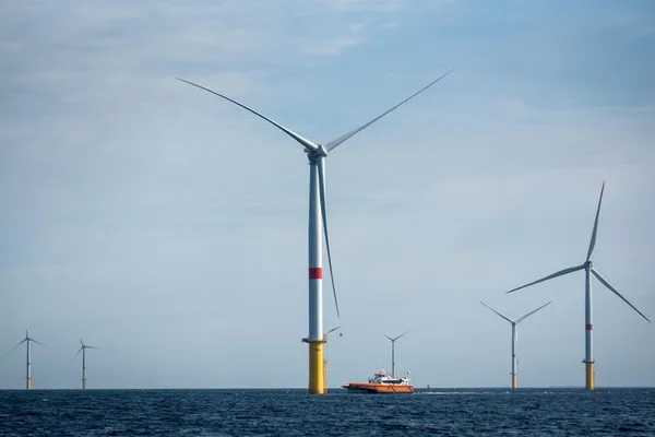 Visite de la base d'exploitation et de maintenance du Parc éolien en mer de Saint-Nazaire