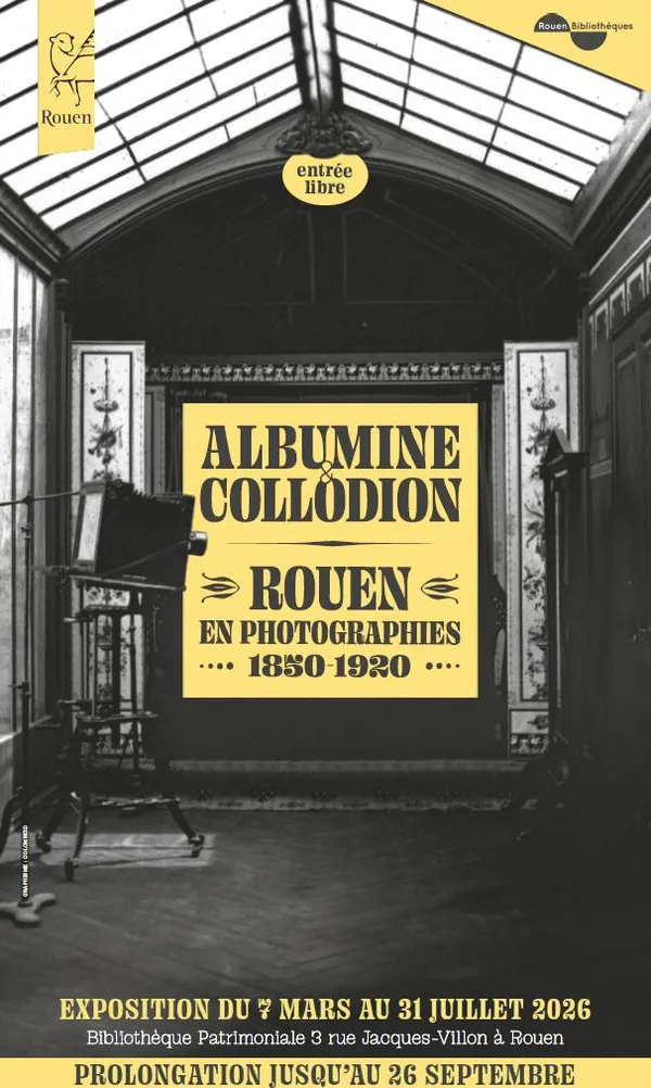 Albumine & Collodion – Rouen en photographies (1850-1920)