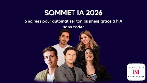 Le Sommet IA Studeria : 5 soirées pour automatiser et décupler votre business grâce à l'IA