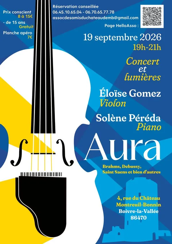 Visite guidée - le soir AURA Concert classique et Lumières