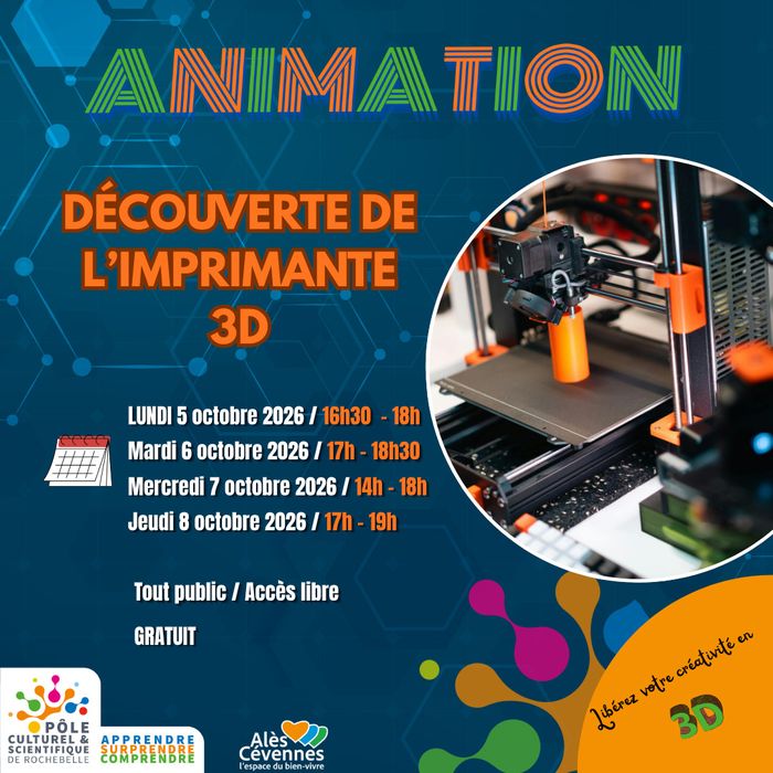 Découverte de l'imprimante 3D