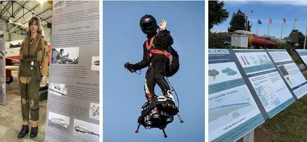 LES EXPOSITIONS AU MUSEE D'AVIONS DE MONTELIMAR