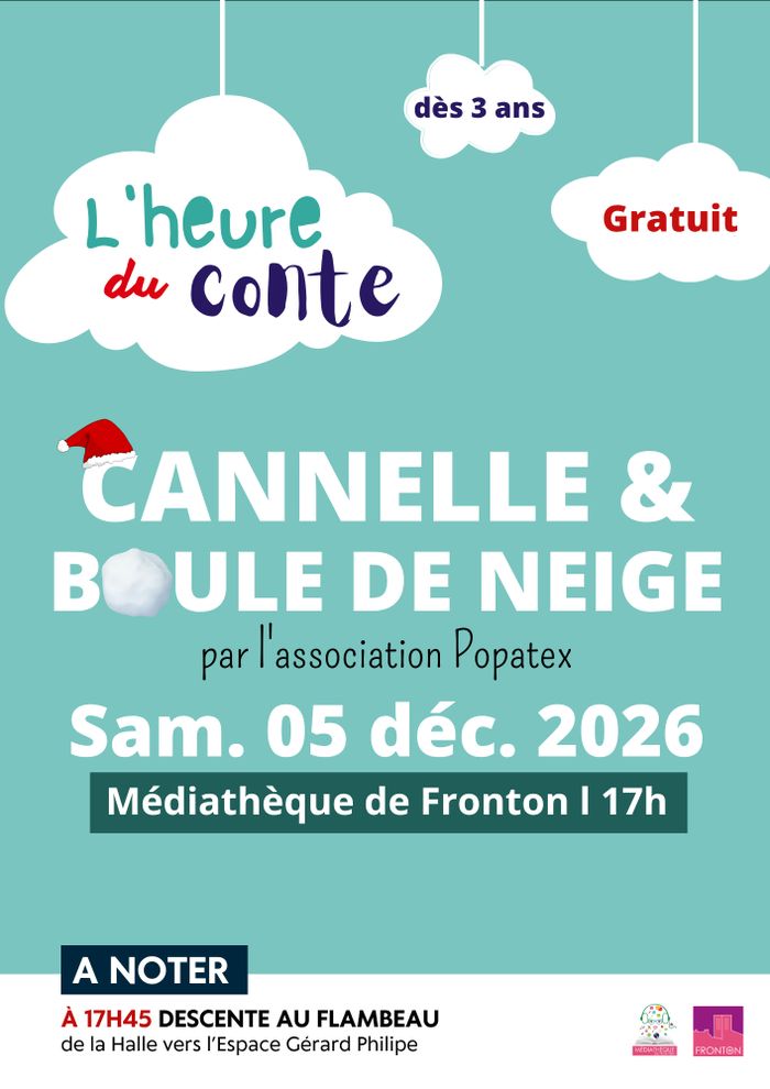 Heure du Conte de Noël : Cannelle & Boule de Neige