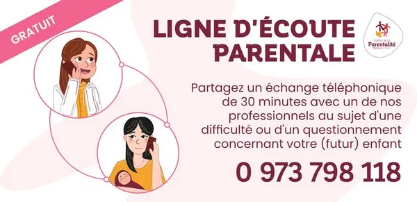 Ligne d'Écoute Parentale gratuite