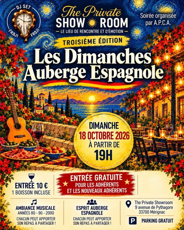 Les Dimanches Auberge Espagnole – 3e édition