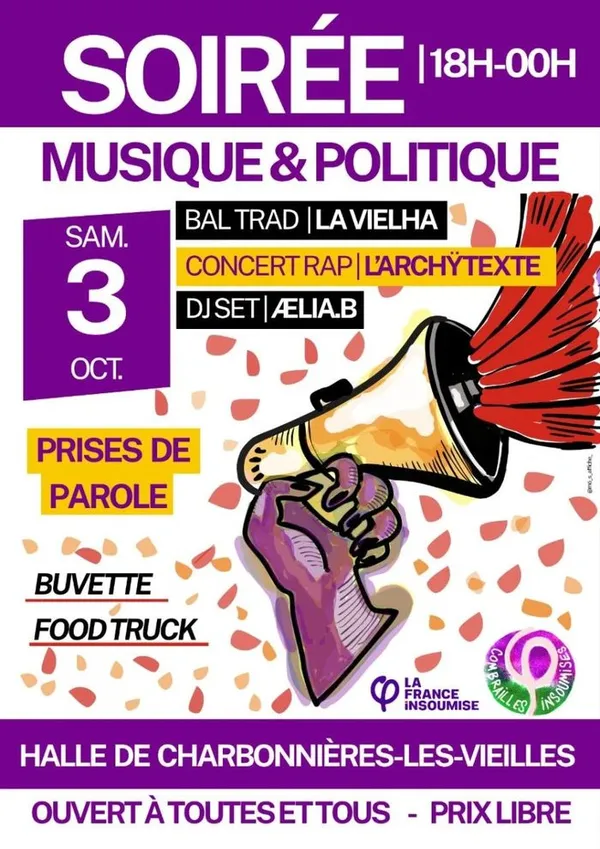 Soirée musique et politique