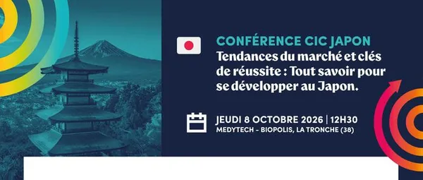 Conférence "Se développer au Japon"