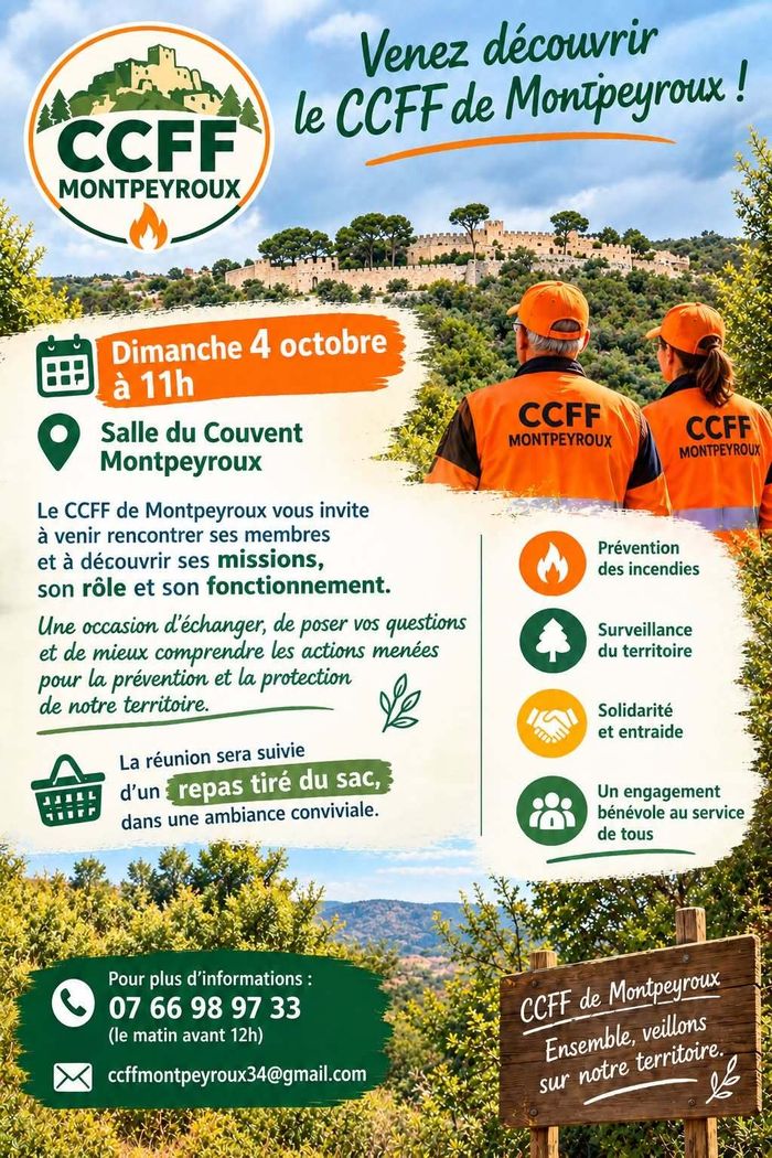 Rencontre avec le CCFF de Montpeyroux