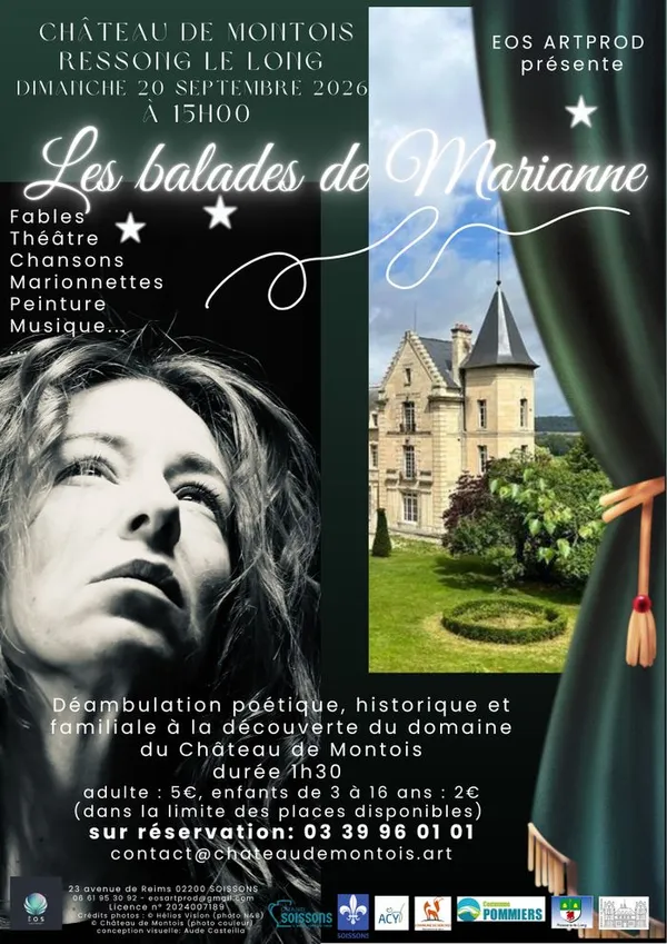 Déambulation poétique : les balades de Marianne