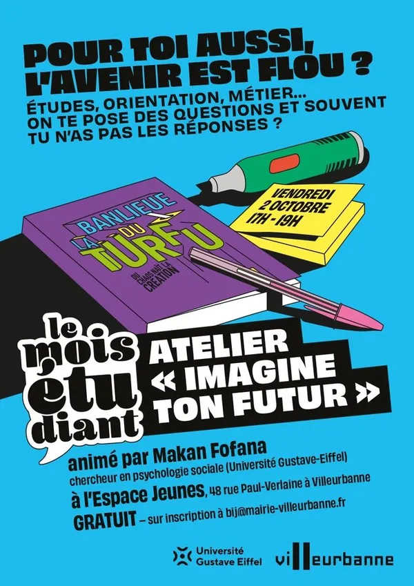 Participe à un atelier Design Fiction "Imagine ton futur" :