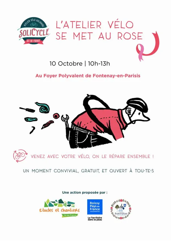 Atelier co réparation vélos