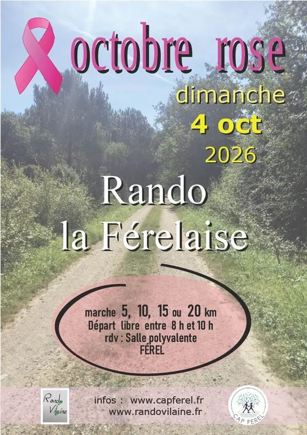 Rando La Férélaise : Octobre Rose