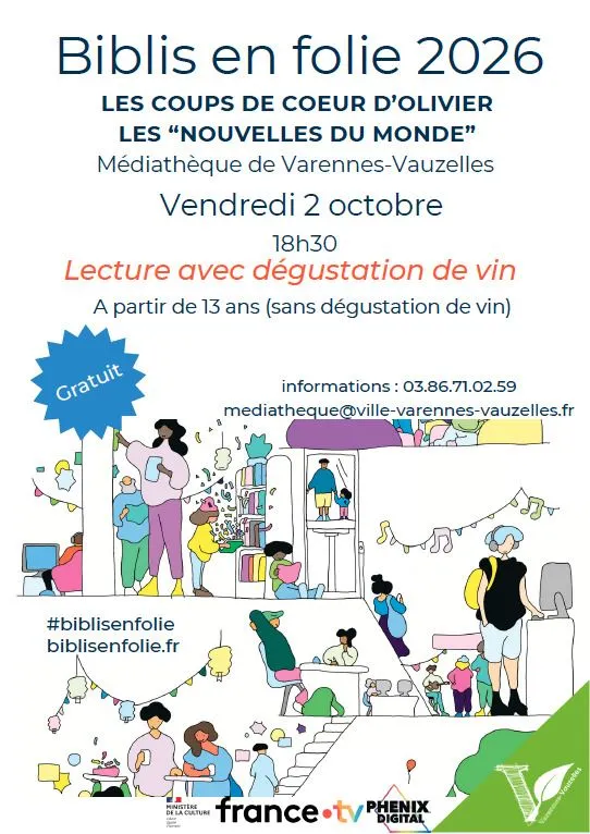 Biblis en folie - les coups de coeur d'Olivier : "Des nouvelles du monde"
