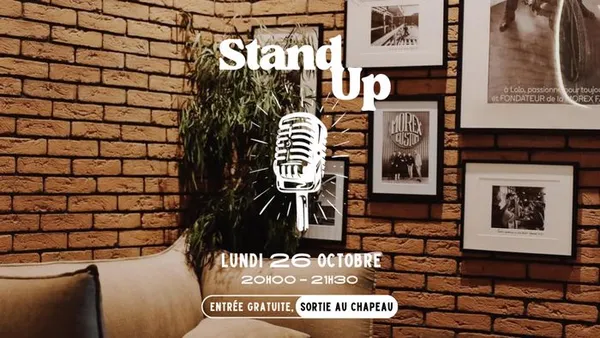 STAND UP // MOREX CUSTOM HOUSE // 26 OCTOBRE