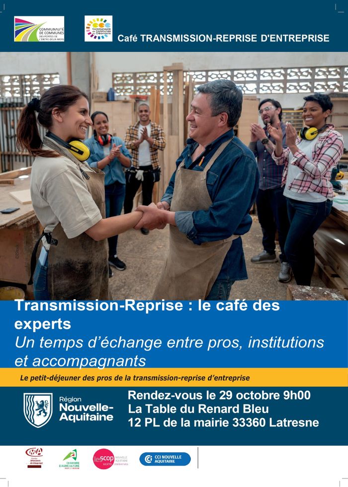 Les Matinales de la Transmission-Reprise – Petit-déjeuner avec les professionnels