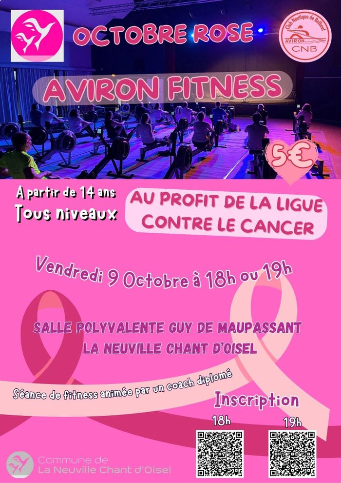 Aviron Fitness Octobre Rose