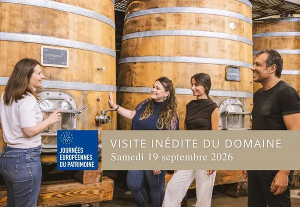 Visite guidée inédite du domaine du château de Lascaux en Pic Saint-Loup