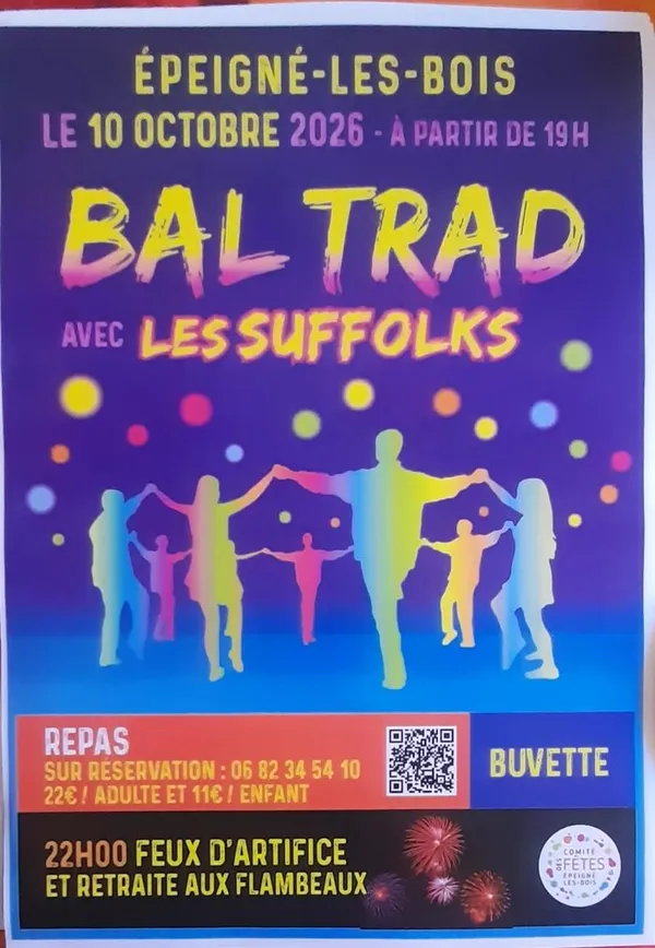 Ball trad et feu d'artifice