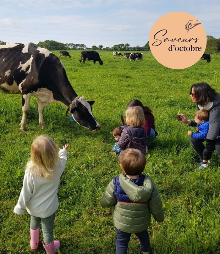 Visite de la Ferme Lait Prés Verts - Saveurs d'octobre