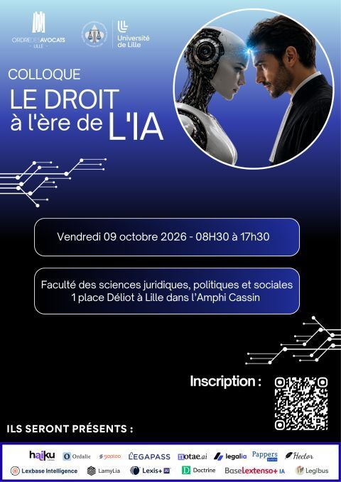 Le droit à l’ère de l’IA : quels usages et enjeux pour les professionnels ? | 9 octobre