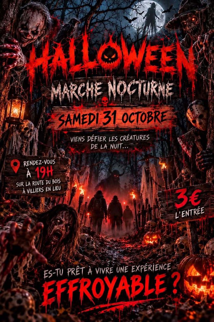 Marche nocture d'Halloween