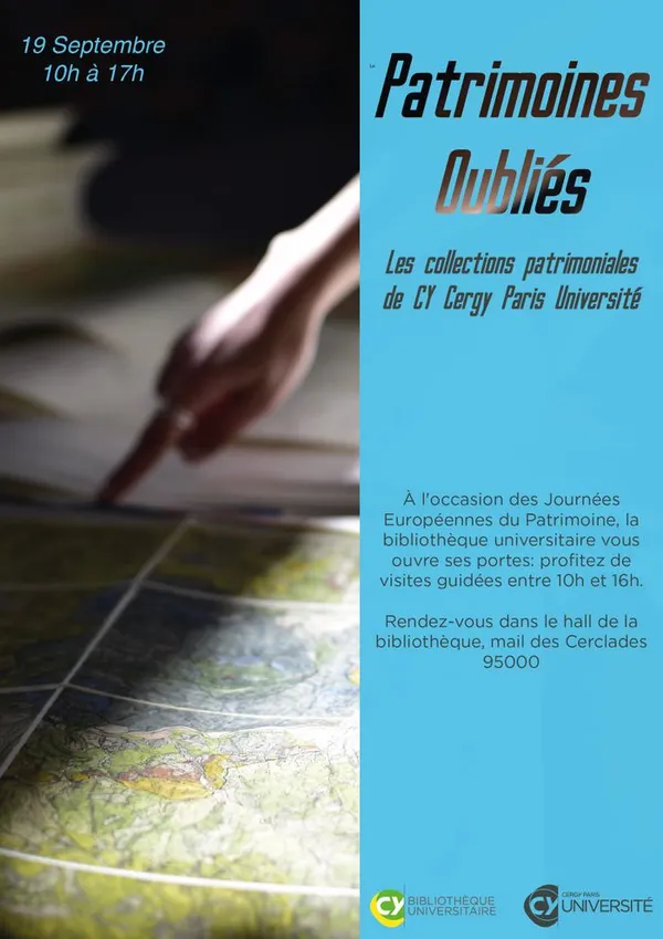 Patrimoines oubliés : les collections patrimoniales de CY Cergy Paris Université