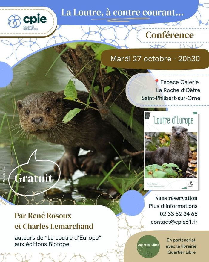 La loutre, à contre-courant (Conférence)