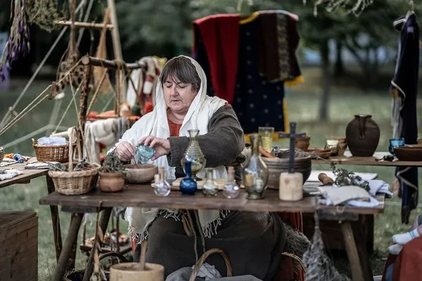 Reconstitution historique - Au temps des Carolingiens