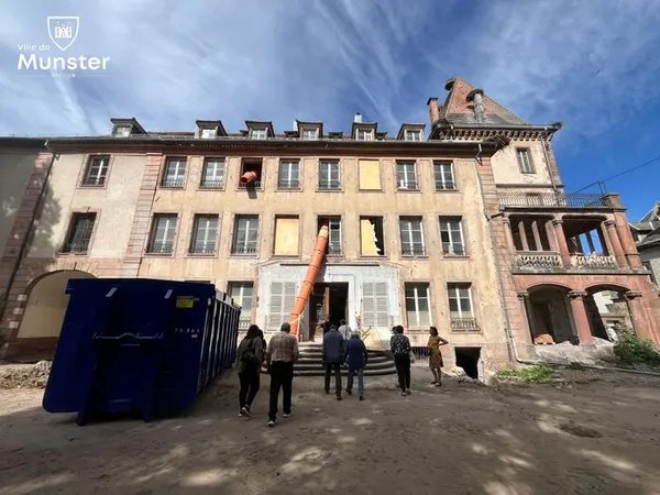 Visite du chantier du Batial/couvent