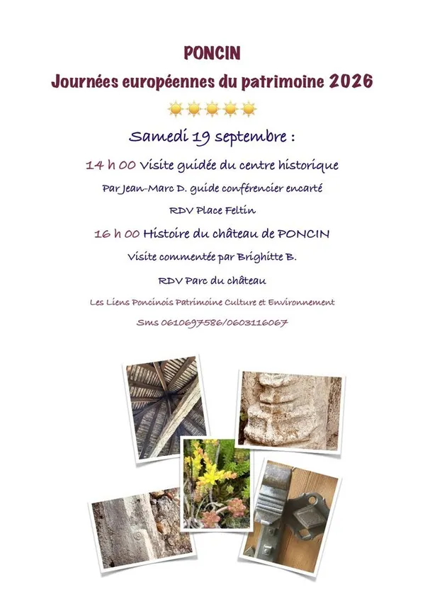 JEP 2026 : Poncin, ville médiévale