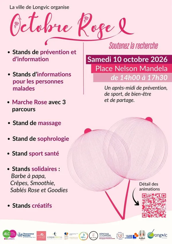 OCTOBRE ROSE A LONGVIC