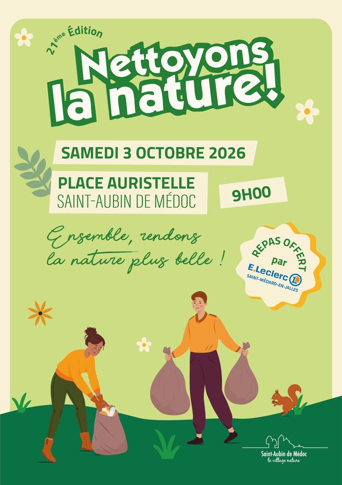 🌿🧤 Nettoyons la nature !