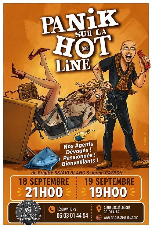 Humour : “Panik sur la hotline”