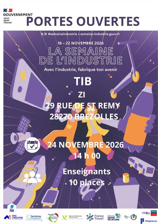 Portes ouvertes T.I.B. (TOLERIE INDUSTRIELLE DE BREZOLLES)