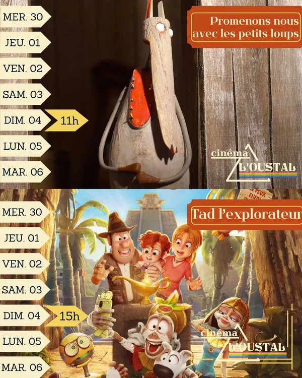 Un dimanche pour les enfants petits et grands
