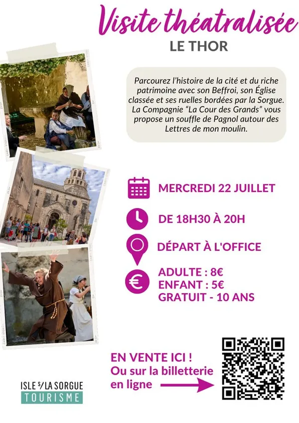 Visite théâtrale guidée du vieux Thor