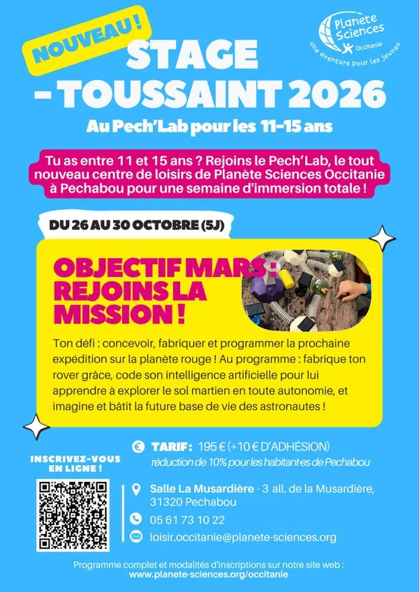 Objectif Mars : rejoins la mission !