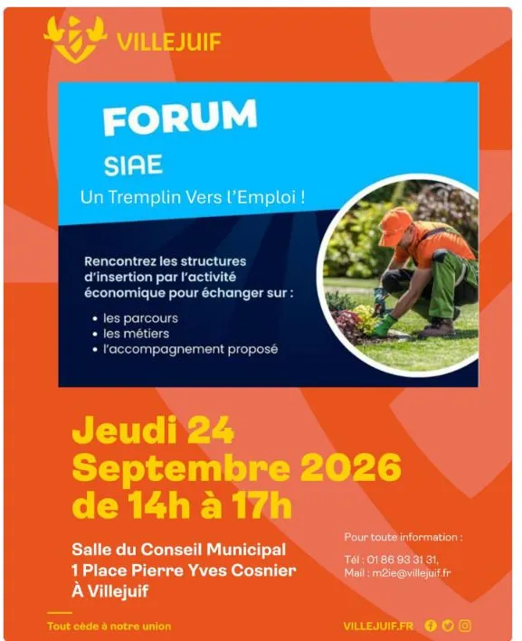 FORUM SIAE — Un Tremplin Vers l'Emploi !
